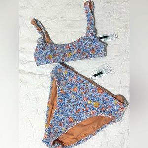 NWOT J Crew Bikini bottom & top